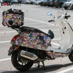 Car Adhesive Vinyl Wrap for Car Camouflage Printed Waterproof Motorcycle Stickers Tuning Auto Accessories Self-adhesive Film 3