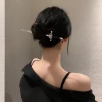 Sword Hairpin Headdress For Women Girls Chinese Style Vintage Hair Sticks DIY Hairstyle Ponytail Holder Hair Accessories Jewelry 3