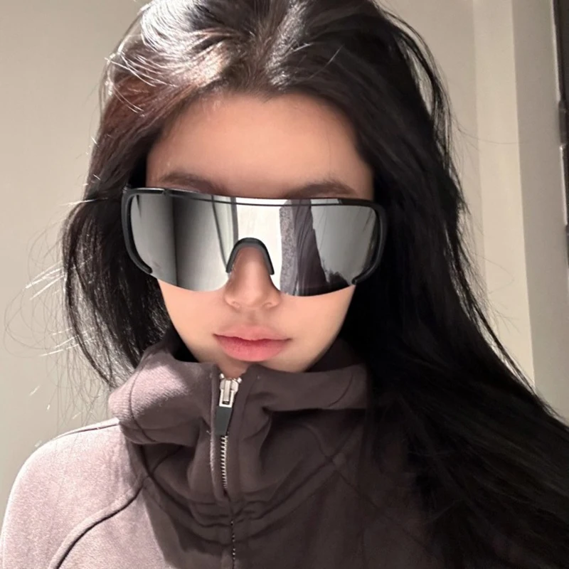 New Y2K Style Cycling Sunglasses Windproof Glasses for Men Women Retro-Reflective Sheeting Lens Road Riding Sport Glasses New Y2K Style Cycling Sunglasses Windproof Glasses for Men Women Retro-Reflective Sheeting Lens Road Riding Sport Glasses