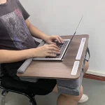 MUMUCC Student Dormitory Writing Desk Laptop Computer Desk Office Furniture Bed Table Folding Table Soft Bottom Cushion Table 5