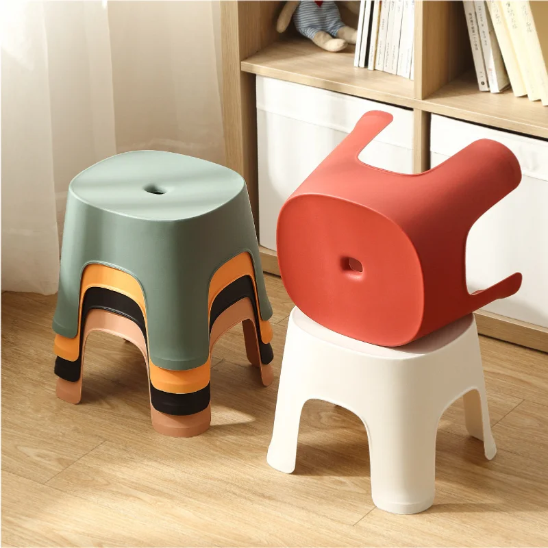 Household Small Stool, Low Stool, Adult Bench, Plastic Stool, Premium Children's Small Chair Household Small Stool, Low Stool, Adult Bench, Plastic Stool, Premium Children's Small Chair