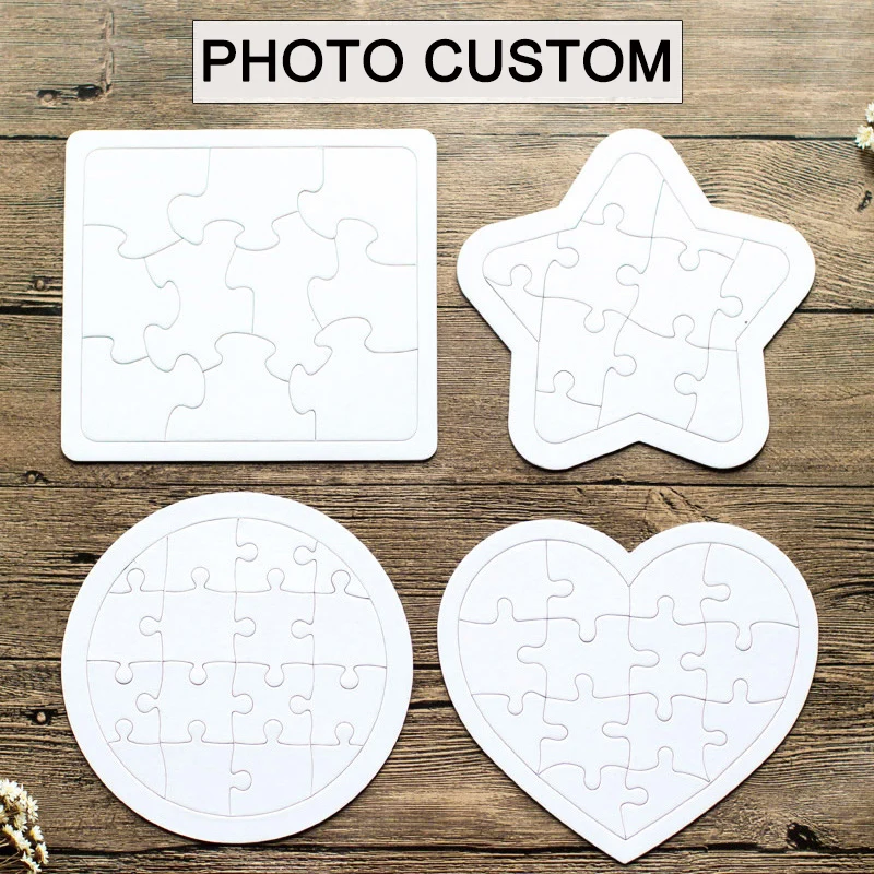 Photo Custom Cardboard Round Love Star Jigsaw Puzzle Personalized Picture DIY Toys Decoration Collectiable Funny Cartoon Gift Photo Custom Cardboard Round Love Star Jigsaw Puzzle Personalized Picture DIY Toys Decoration Collectiable Funny Cartoon Gift