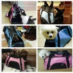 Cat Bags Portable Dog Carrier Bag Mesh Breathable Carrier Bags for Small Dogs Foldable Cats Handbag Travel Pet Bag Transport Bag 6
