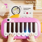 Baby Music instruments Montessori Electronic Multifunctional Music Pocket Piano Keyboard Toy Learning Educational Games for Kids 4