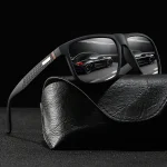 Fashion Outdoor driving sunglasses popular square frame sun glasses classic men's and women's fishing Hiking glasses 2