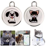 Anti-Lost GPS Tracker Locator Finder Bluetooth-compatible GPS Tracking Device Real-Time Global Location Tracker for Dogs Cats 3