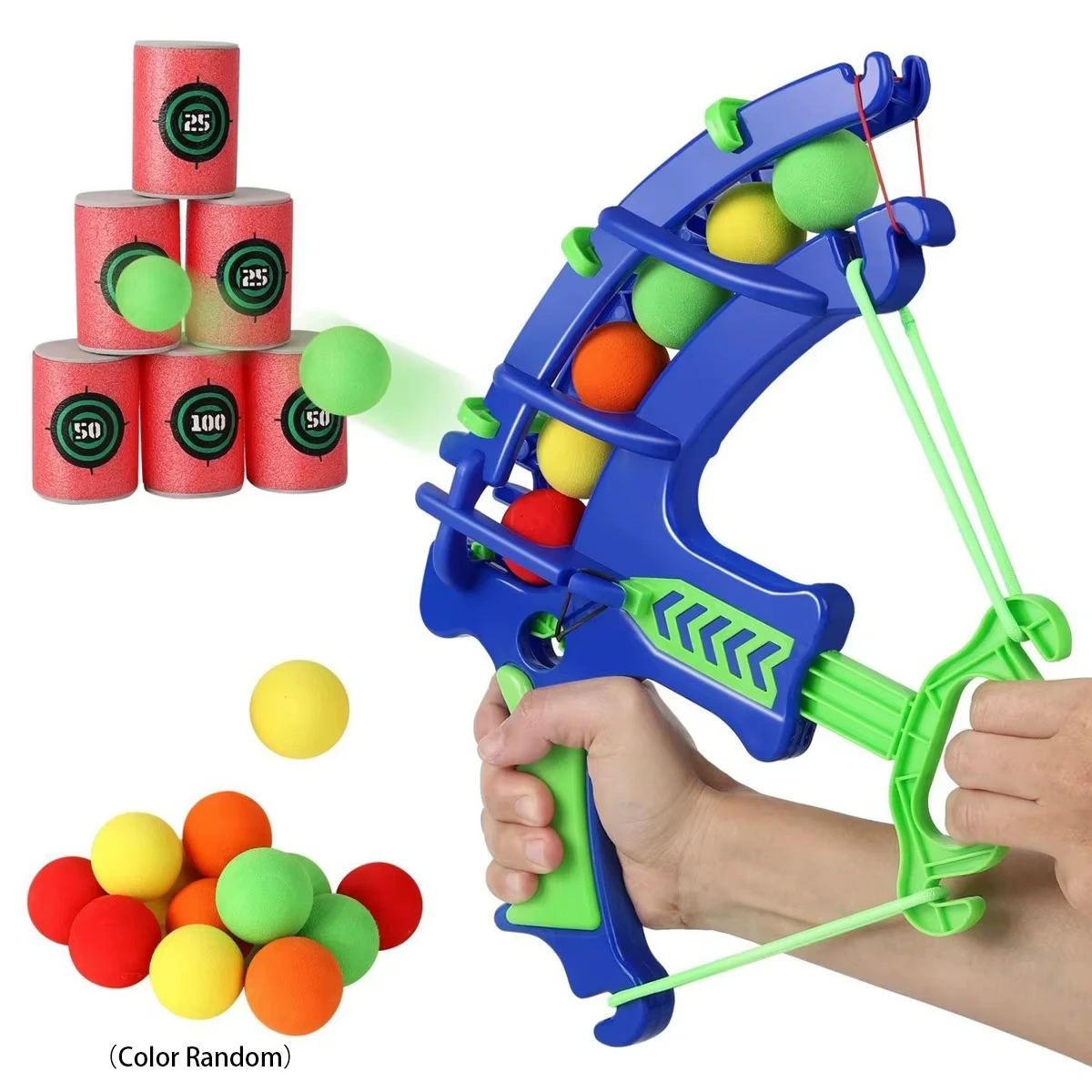 Slingshot Target Sticky Ball Bow Target Montessori Educational Toy Arrow Set Throw Sport Outdoor Fidget Game Slingshot Target Sticky Ball Bow Target Montessori Educational Toy Arrow Set Throw Sport Outdoor Fidget Game