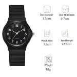 Exam Watch Silicone Strap Simple Women Watch Student Ladies Quartz Wristwatch Waterproof Round Small Dial for Women 6