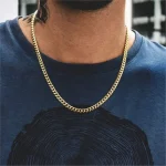 Width 5/7/9MM Hiphop Cuban Link Stainless Steel Chains Necklace for Men Basic Simple Rapper's Choker Fashion Jewelry Accessories 4