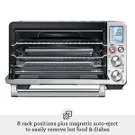 Joule Smart Oven Air Fryer Pro Countertop Oven Brushed Stainless Steel with Advanced Air Circulation and Non-Stick Interior for 5