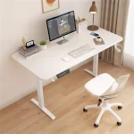 Height Adjustable Desk Motion Electric Sit Stand Up Down Computer Table Modern Lift Motorized Gaming Desktop Home Office Desks 5