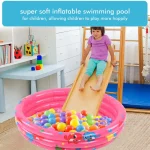 Inflatable Baby Swimming Pool Sea Ball Pool Portable Outdoor Children Basin Bathtub Infant Water Game Play Pool 3