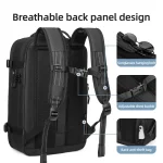 Men Travel Backpack vacuum compression Laptop Backpack 17 inch Extended Large Capacity school Backpack Hiking Business backpack 6