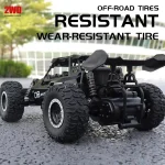 Remote Control Car RC Drift Racing 1:16 Vehicle Off Road Alloy 2.4G Radio High-Speed Trucks With LED Light Climbing Gift Kid Toy 6