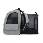 Cat Carrier Backpacks Expandable Cat Backpack with Shade Cover, Breathable Mesh Pet Carrier Backpack Bag for Travel Hiking Campi 4
