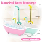 Parrot Automatic IntelligentBath Bird Shower Bathtub Blue AccessoriesHousehold Plastic parakeet supplies Accessory Bird Cage 2