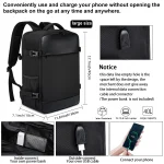 Ryanair 40x20x25 and Easyjet 45x36x20 Cabin Bag Travel Backpack Unisex Laptop Backpack Outdoor Travel Backpack Student.School 6