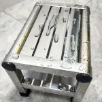Multi Functional Stainless Steel Stool - Durable Thick & Sturdy Stool, Ideal for Living Room, Bathroom, Kitchen, Corridors 4