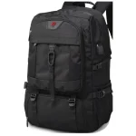 50L 80L Large Travel Backpack Men Separate Shoe Compartment Business Bag Outdoor Sports Waterproof Man Black Storage Backpacks 2