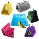 Pet Bird Parrot Cages Warm Hammock Hut Tent Fashion Bed Hanging Cave for Sleeping and Hatching Cage Decoration 5