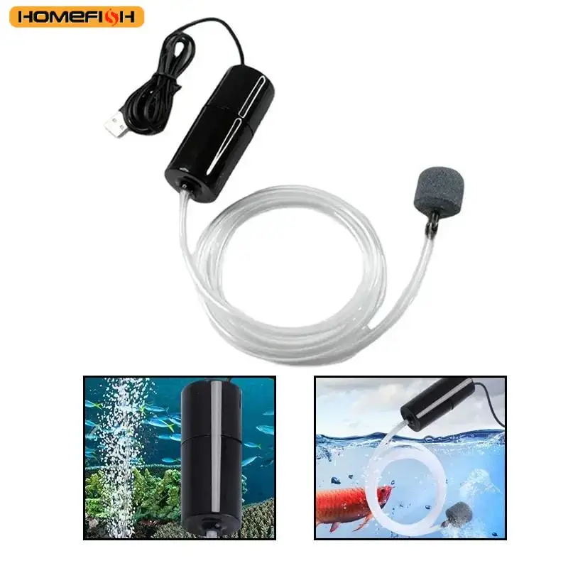 Silent Oxygenator Small Oxygen Pump Portable Mini USB Charging Fish Tank Oxygen Pump Fish Farming Aquarium Supplies Silent Oxygenator Small Oxygen Pump Portable Mini USB Charging Fish Tank Oxygen Pump Fish Farming Aquarium Supplies