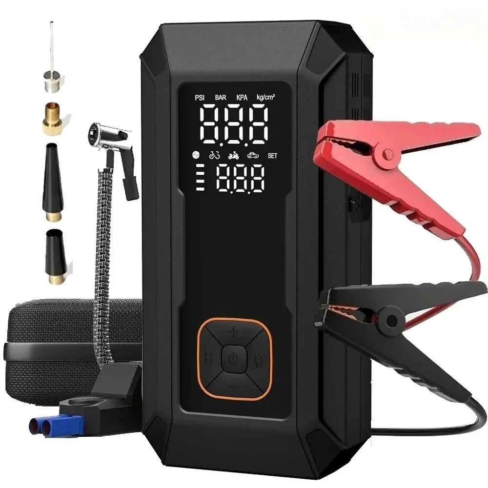 YINGBOOST Car Jump Starter with Air Pump Peak 4000A Auto Battery Booster &150PSI Tire Inflator Jump Starter with Air Compressor YINGBOOST Car Jump Starter with Air Pump Peak 4000A Auto Battery Booster &150PSI Tire Inflator Jump Starter with Air Compressor