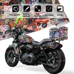 Car Adhesive Vinyl Wrap for Car Camouflage Printed Waterproof Motorcycle Stickers Tuning Auto Accessories Self-adhesive Film 2