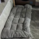 Oversized Plush Dog Cat Bed Sofa Crate Pad Ultra Soft Polyester Pet Mat for All Size Cats Dogs Adorable Rectangle Couch 5