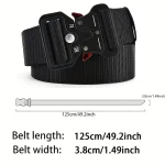 Men's Belt Outdoor Multi Function Belt High Quality Canvas For Nylon Male Luxury Belts Women's Sports Jeans Belt Neutral Belts 5