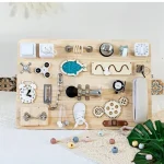 Activity Busy Board Material Diy Accessories Montessori Teaching Aids Busyboards Baby Early Education Learning Skill Toy Parts 2