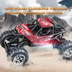 4-Way Remote Control Car with Lights, Anti-Slip Rubber Tires, Outdoor Off-Road Climbing Toy Car Model for Kidsren and Boys 4