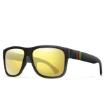 Classic Brand Men Square Polarized Fishing Sunglasses Outdoor Driving Cycling Running Goggles Vintage Large Frame UV400 6
