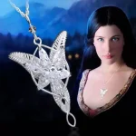 StarryGem Wholesale Enamel Leaf Brooches for Women Classic Elf Queen Green Leaves Pins Office Party Friend Gifts Accessories 3