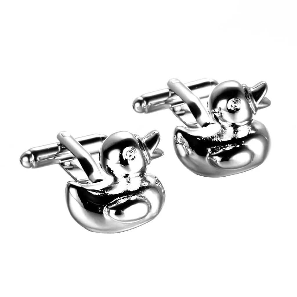 Ducks Cuff Links Duck Design Cufflinks Suit Shirt Lovely Present Tie Clips For Men