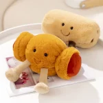 New Cartoon Egg Stuffed Toy Expression Food Bread Toast Series Breakfast Doll Fun Decoration Pillow Baby Comfort Doll Xmas Gifts 5