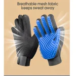 Pet Hair Glove Comb Pet Dog Cat Grooming Cleaning Glove Deshedding Hair remover Massage Brush Animal Supplies Cat Accessoies 4