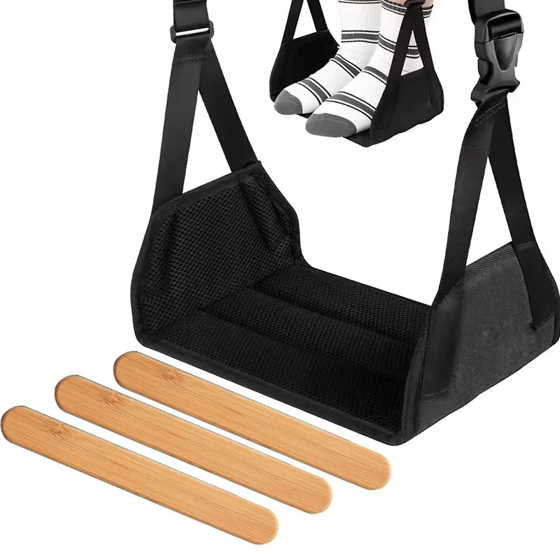 Newest Foot Hammock Foot Rest With Adjustable Strap Foe Airplane,Portable Desk Foot Hammock For Plane Travel Office Working Newest Foot Hammock Foot Rest With Adjustable Strap Foe Airplane,Portable Desk Foot Hammock For Plane Travel Office Working