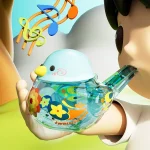 Water Bird Whistle Toy for Infants Children Musical Instrument Training Tool for Babies Call Design Can Be Filled with Water 2