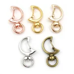 10pcs Cat Heart Snap Hook Trigger Clips Buckles For Keychain Lobster Clasp Hooks Key Ring Jewelry Supplies 6