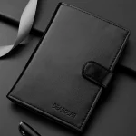 Stylish Travel Passport Bag Multi-Card Card Holder Portable Multi-Function Men's Wallet 5
