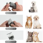 Dog Grooming Clipper Replacement Blades Compatible with Andis Pet Clipper/Oster-A5/Wahl KM-10 Series Dog Clipper 5