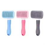 Dog Comb Pet Hair Removal Brush Cats and Dogs Special Comb Beauty Massage Self-cleaning Needle Comb Pet Supplies 2