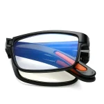 Folding Reading Glasses with Case Anti Blue Light Eyeglasses Presbyopia Retro Unisex Pocket Glasses Portable Glasses Men Women 4