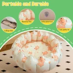 Baby PVC Inflatable Swimming Pool Portable Toy Toddler Blow Up Round Padding Pool Kid Fun Outdoor Play Sand/Water Fishing Toys 5