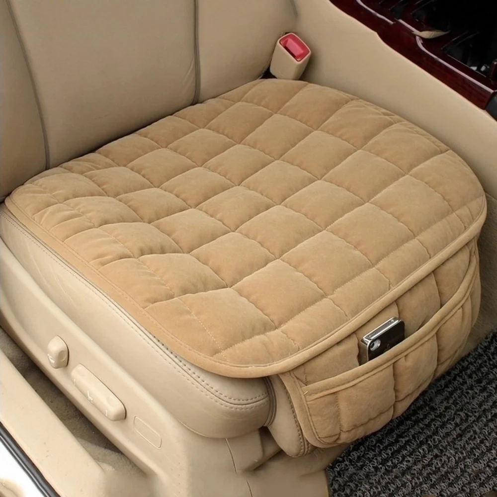 Universal Winter Warm Car Seat Cover Cushion Anti-slip Front Chair Seat Breathable Pad Car Seat Protector Seat Covers for Cars Universal Winter Warm Car Seat Cover Cushion Anti-slip Front Chair Seat Breathable Pad Car Seat Protector Seat Covers for Cars
