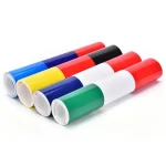 Car Sticker Color Stripe Rally Side Hood Racing Vinyl Decal Sticker Film Decor Car Accessories Three color national flag sticker 6