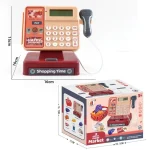 Scanning Cash Register Bills Coins Children's Food Simulation Supermarket Play House Game With Sound Lights Kids Toys Xmas Gifts 6