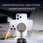 Magnetic Phone Holder for car 360° Rotatable Foldable & Adjustable Magnetic Car Mount 2pcs 2