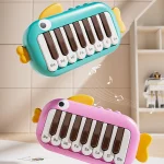 Baby Music instruments Montessori Electronic Multifunctional Music Pocket Piano Keyboard Toy Learning Educational Games for Kids 3