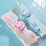 Elastic Smoke Bubble Machine Portable Bubble Maker Automatic Bubble Blower for Kids 3